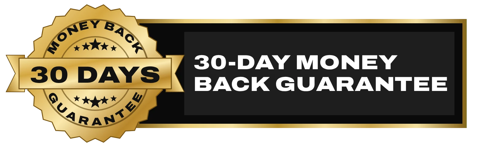 30-Day Money Back Guarantee