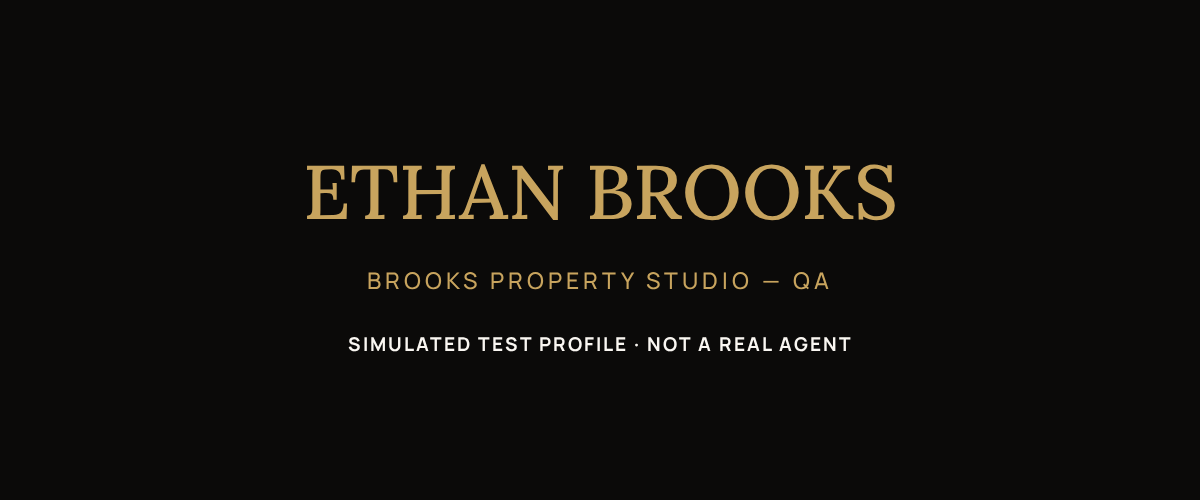 Brooks Property Studio — QA logo